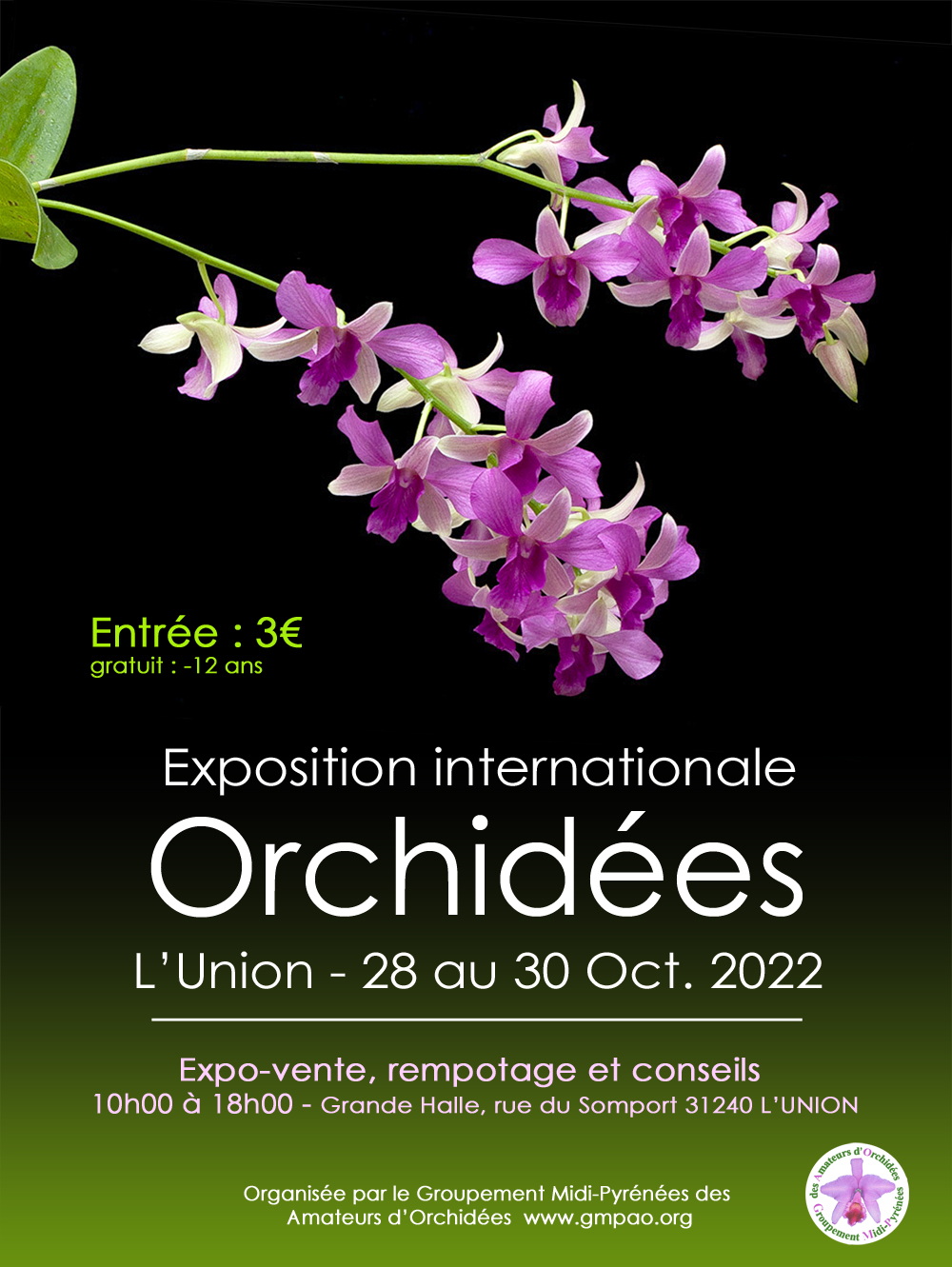 Exposition Internationale d'Orchidées 2022 de l'Union